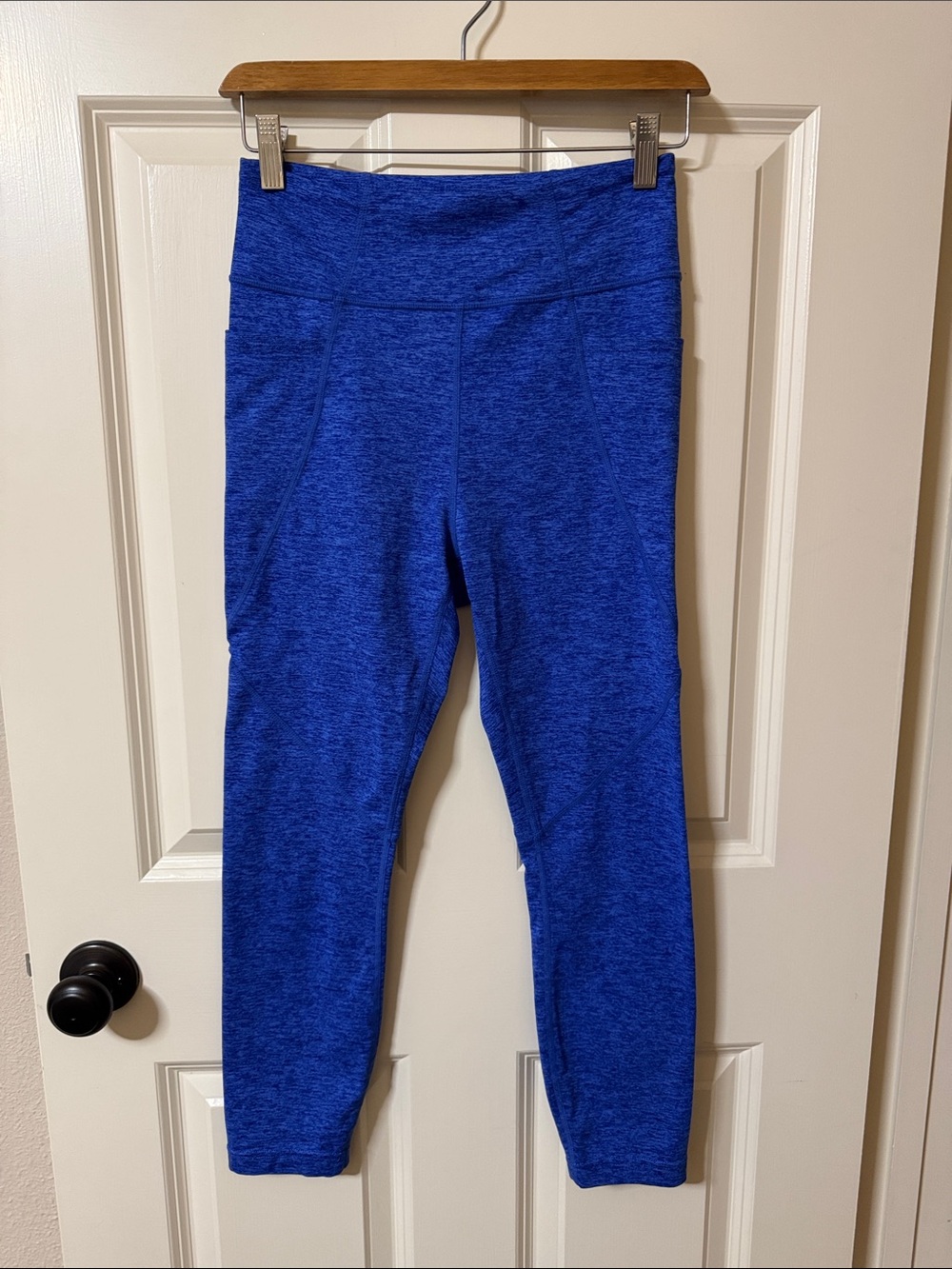 JoyLab High-Rise Brushed Jersey 7/8 Athletic Leggings